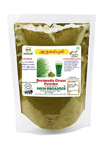 DIETS ORGANICS DIETS Organics Arukam pul powder, Bermuda Grass Powder 25 gms pack of 1