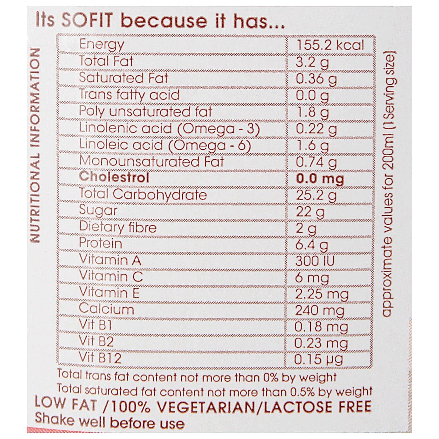 SOFIT Sofit SOYA Milk - Vanilla, 1L Carton