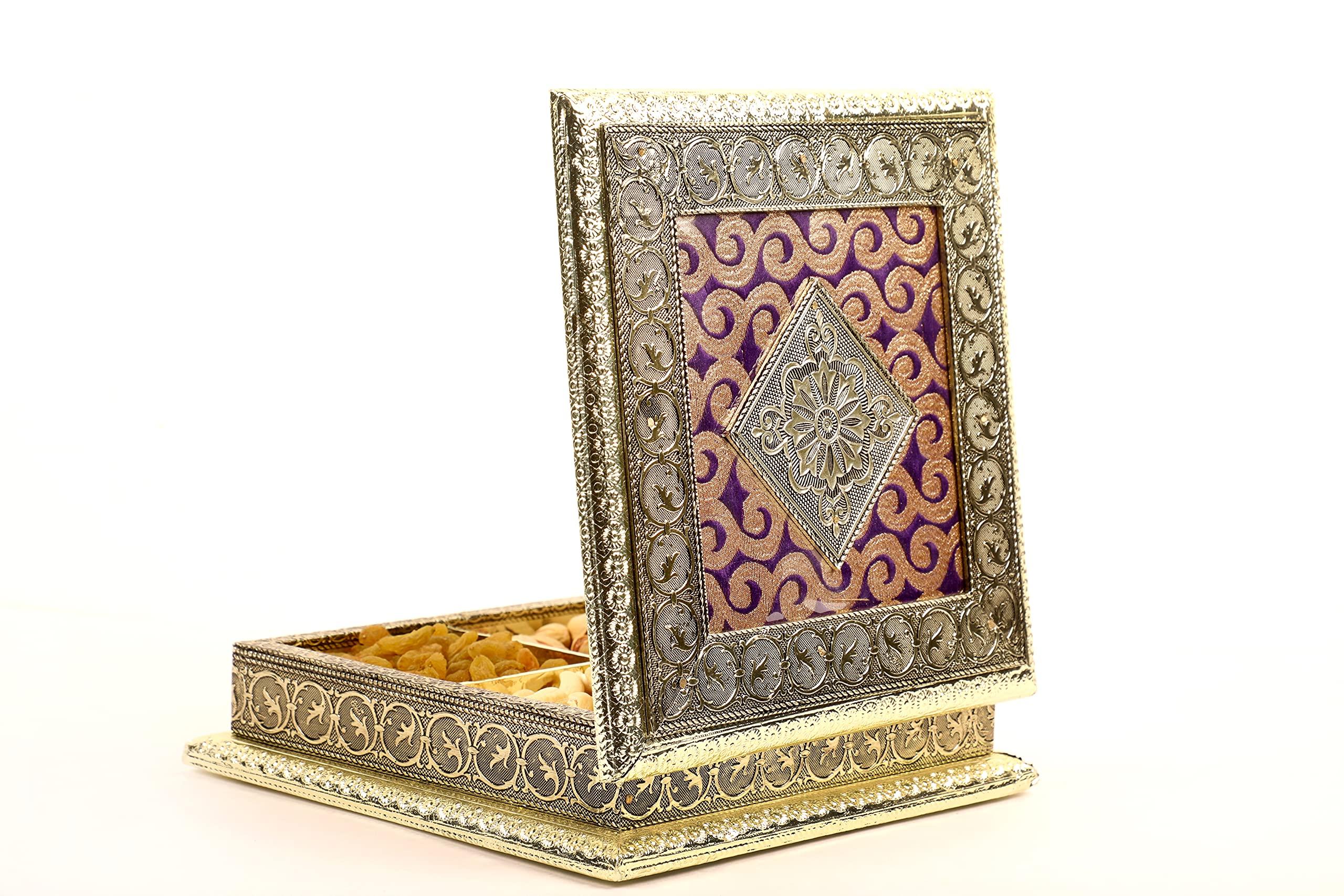 SHRI JAIN GROCERY SHRI Jain Grocery Gift Box/Hampers Dry Fruits Items (75 gm Each) (Cashew, Almonds, Raisins and Pista)