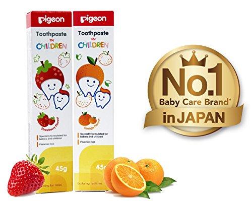Pigeon Pigeon Children Toothpaste, Orange 45g