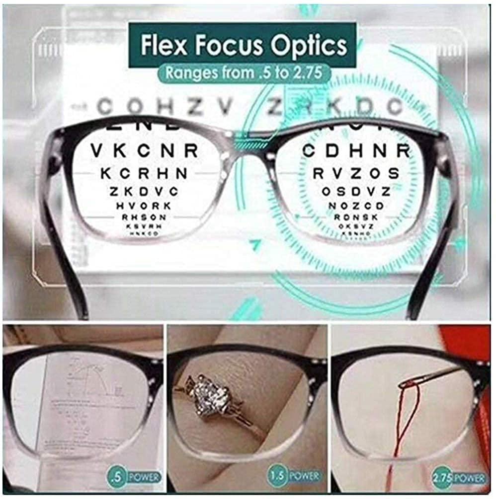 Nathgra Nathgra 1 PCS AUTO FOCUS One Power Readers - As Seen On Tv! - Read Samll Print And Computer Screens - No Changing Glasses - flex Focus Optics - Reading Glasses For Men & Women