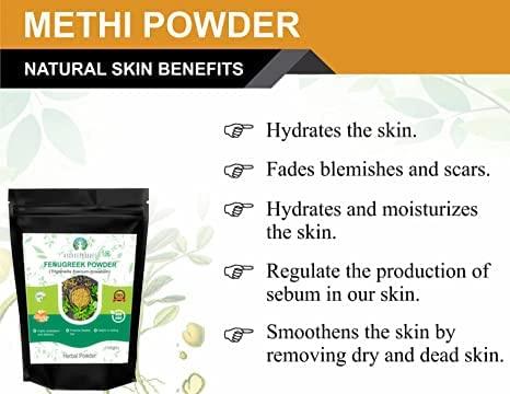 AYURVEDASHREE AYURVEDASHREE Fenugreek Seeds Powder 100 Gm I Trigonella foenum-graecum Sd. | Methi Powder | Spice Indian Cuisine | Hair Care | Improves Digestion