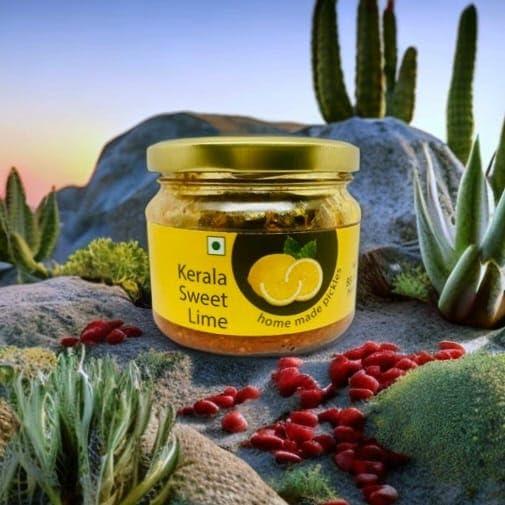 BB PICKLES BB PICKLES Homemade Goan Mango Chunda/Kerala Sweet Lime/Khatta Meetha Mango Pickle Authentic Recipe and Taste (Pack of 3 Jar 300g Each)