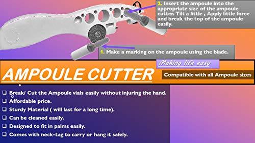 ARIAN ARIAN Ampoule Glass Vial Breaker, Ampoule Cutter for Doctors, Ampule Breaker, Ampule Cutter,to Protect Users from Injury (Under Patent Protection) (Pack_1)