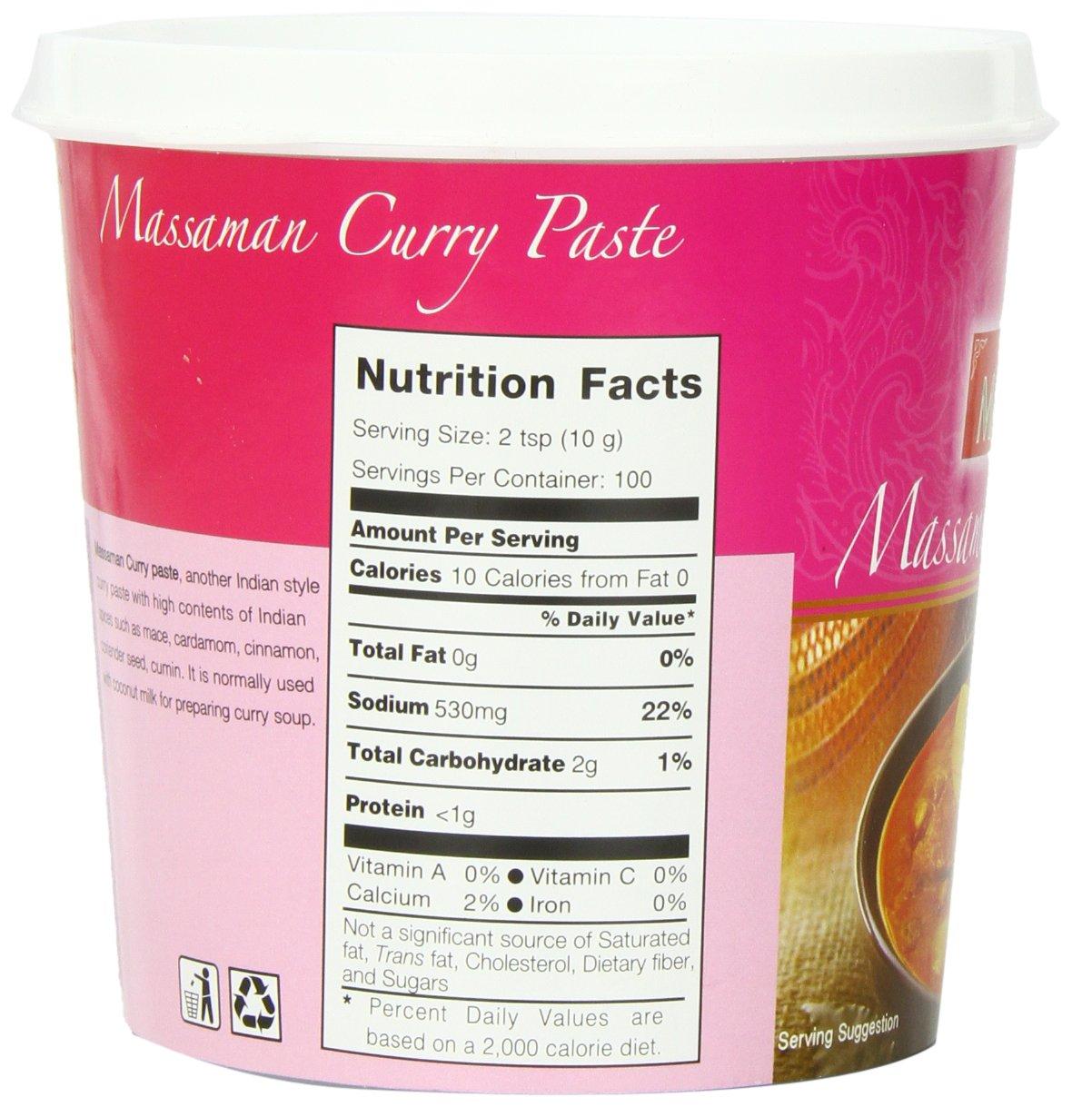 Mae Ploy Mae Ploy Massaman Curry Paste, 35.27 oz / 2.2 lbs / 1 Kg