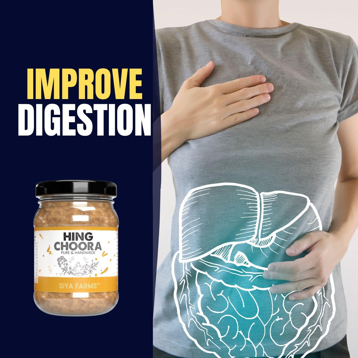 Generic Siya Farms original hing Choora(asafoetida powder) - 50gm | Made in hathras