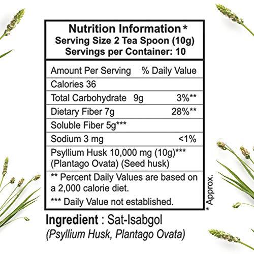 SATNAM SATNAM Sat-Isabgol Psyllium Husk 200g Zip Pouch