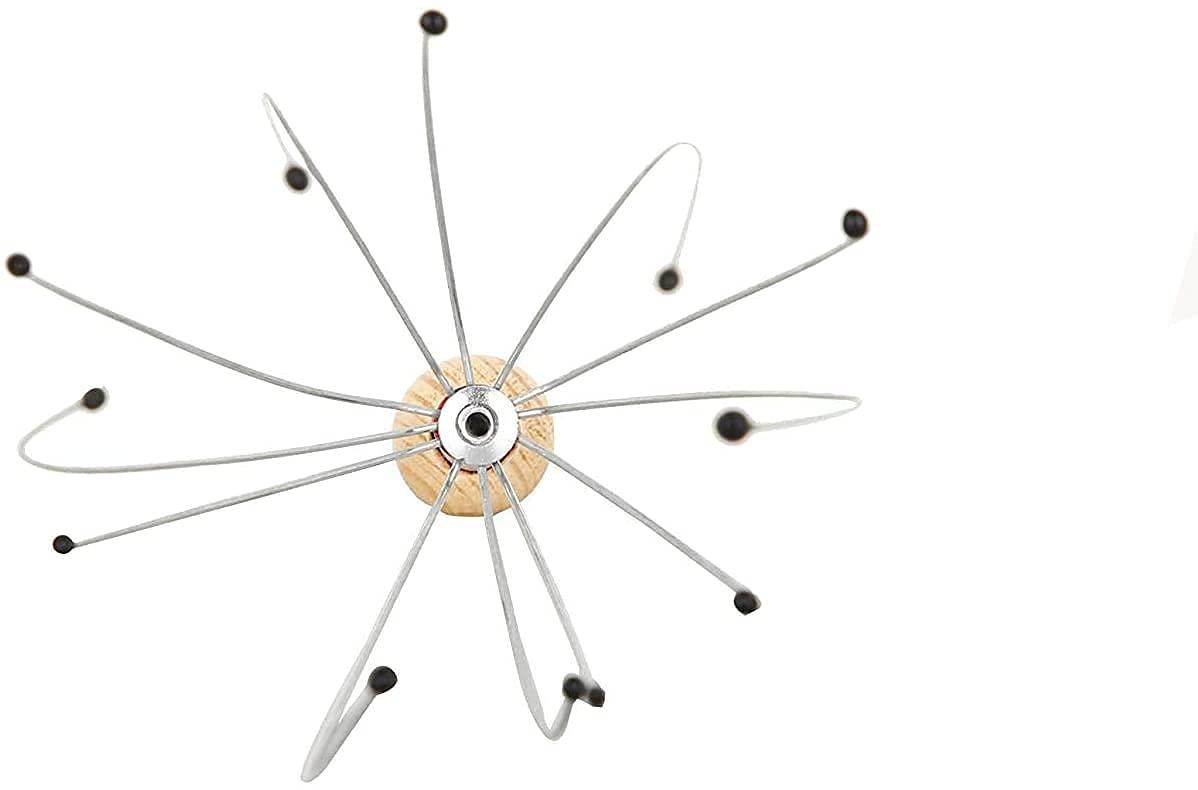 DRUDRAYA DRUDRAYA Acupressure Bokoma Hand Held Manual Scalp Head Massager for Pain Relief Head Scalp Massager (No Batteries Required)