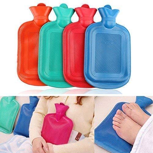 Twipan Twipan Rubber hot water bag, hot water bags for pain relief, heating pad for pain relief - Random color - 1 Piece