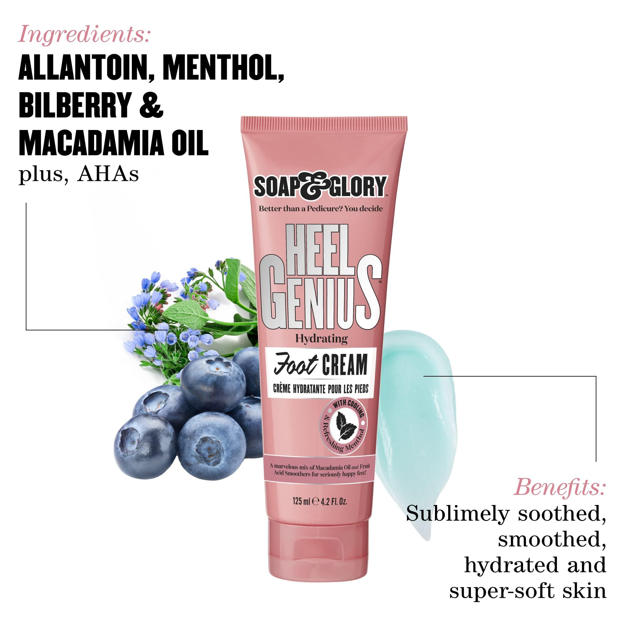 Soap & Glory Soap & Glory Heel Genius Amazing Foot Cream 4.2 oz (125 ml)