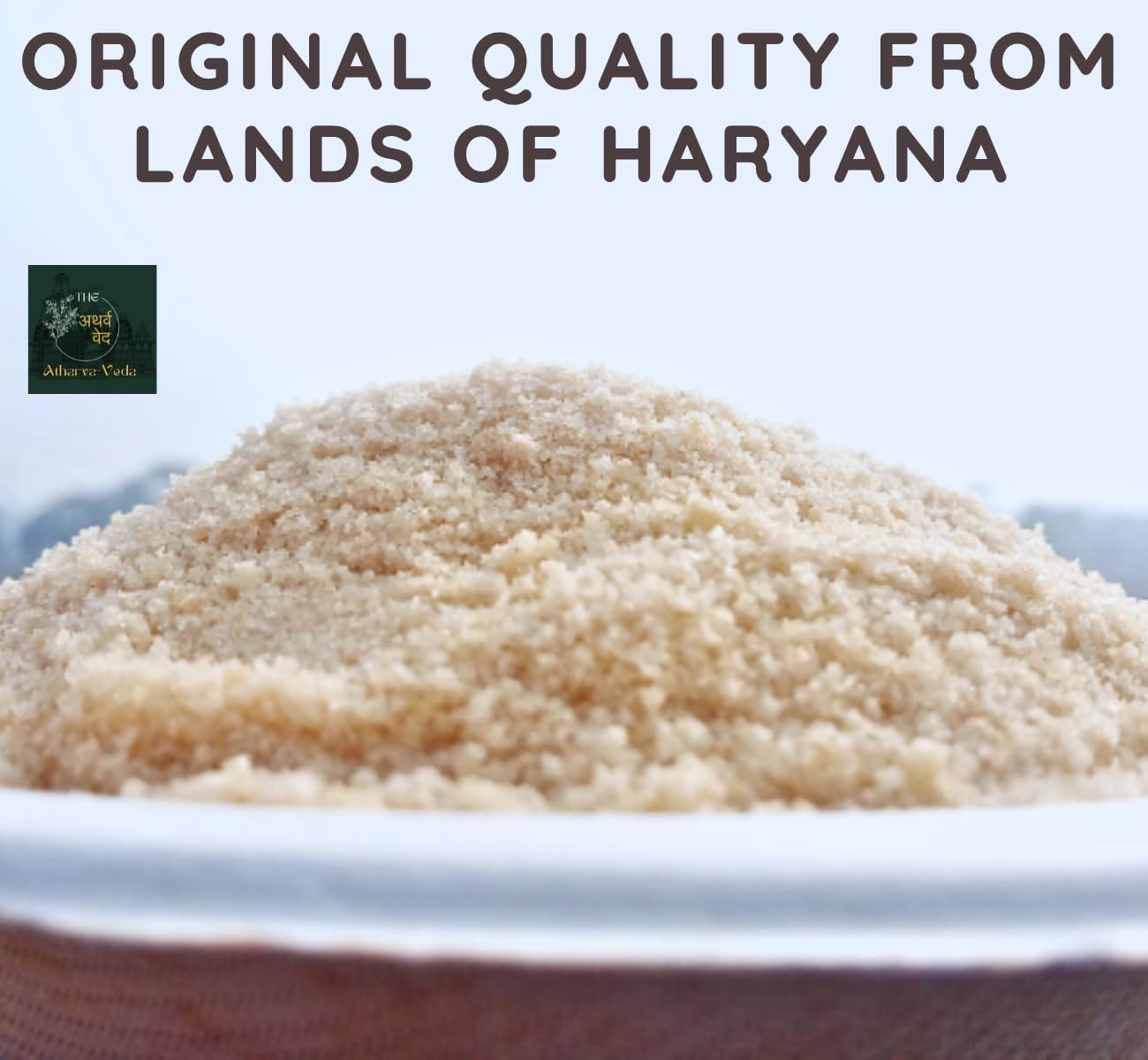 The Atharva-Veda Desi Khandsari 5kg Organic Khand Sugar - No Impurities & Hygienically Packed