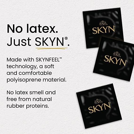 SKYN SKYN Elite ultra thin and ultra soft premium condom 3p and SKYN Intense Feel wave texture with Intensely raised Dots premium condom 3p (Pack of 6 non Latex condoms)