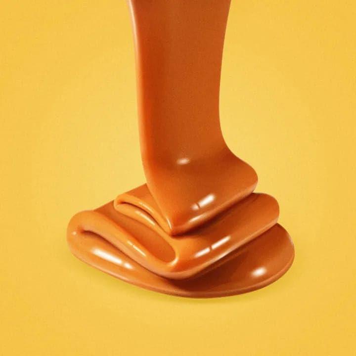 Generic Gandour Tofiluk Caramel Crunch 2 Biscuit Bar 24 Pieces (24 X 27.5g), 660g