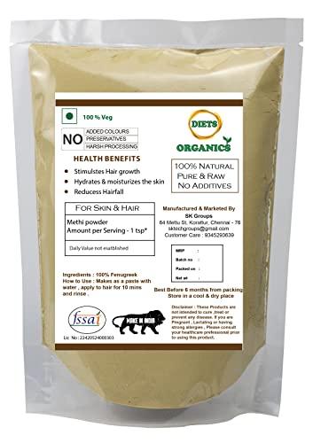 DIETS ORGANICS Diets Organics Vendhayam | Methi | Uluva | Menthya Powder| Fenugreek powder -50 G pack of 1