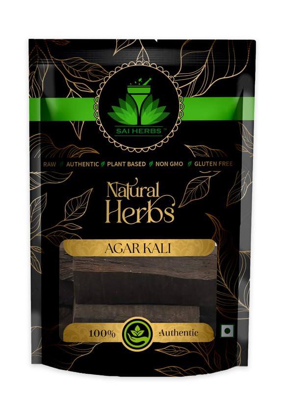 SAI HERBS SAI HERBS Agar Kali Herbal Medicine - Agar Wood Herbal Medicine - Agarwood Herbal Medicine - Aquilaria Agallocha Herbal Medicine - Oud Wood Herbal Medicine - Pure & Natural (250 Grams)