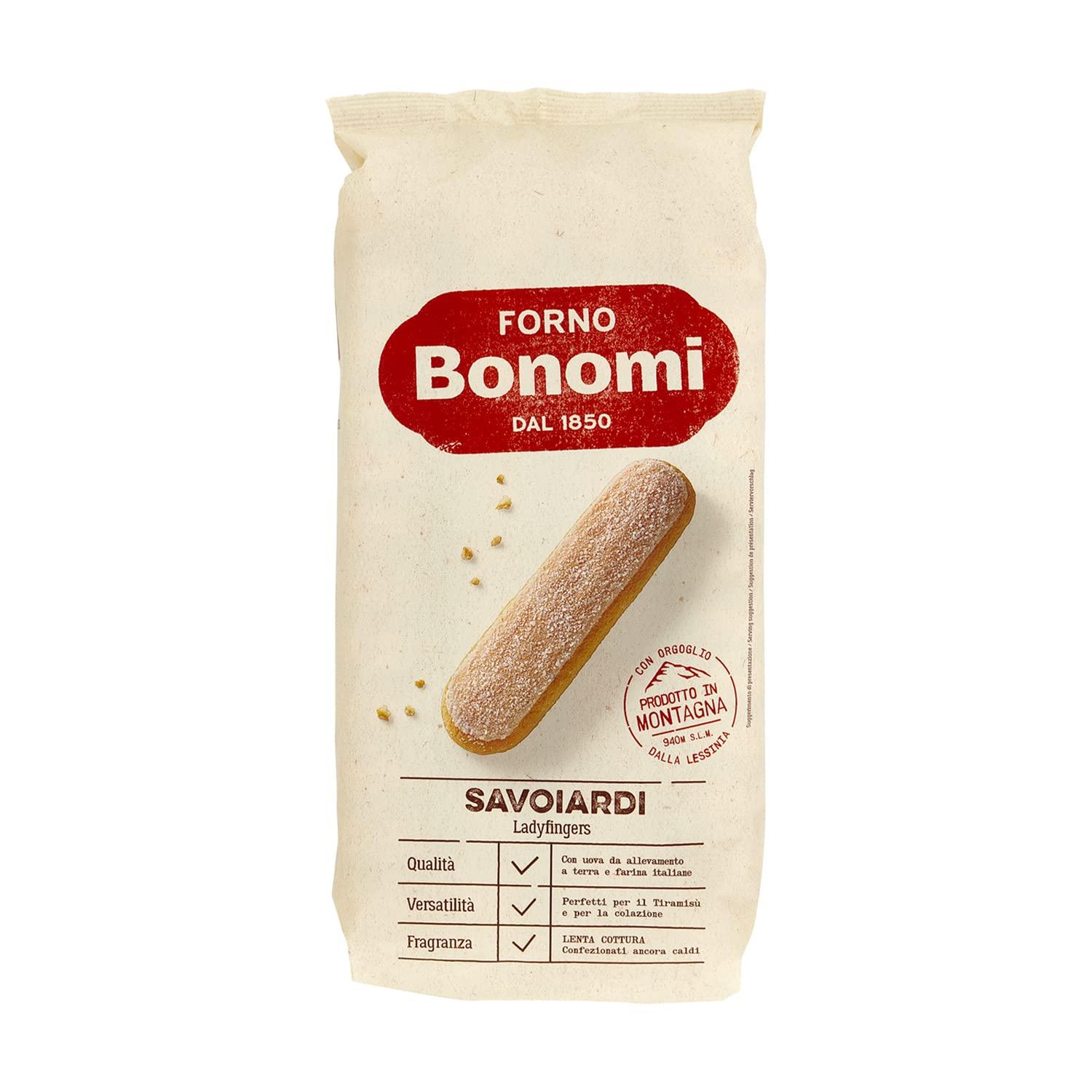 Bonomi Forno Bonomi Savoiardi LadyFingers, Italian Biscuits, 14.11 oz / 400 g