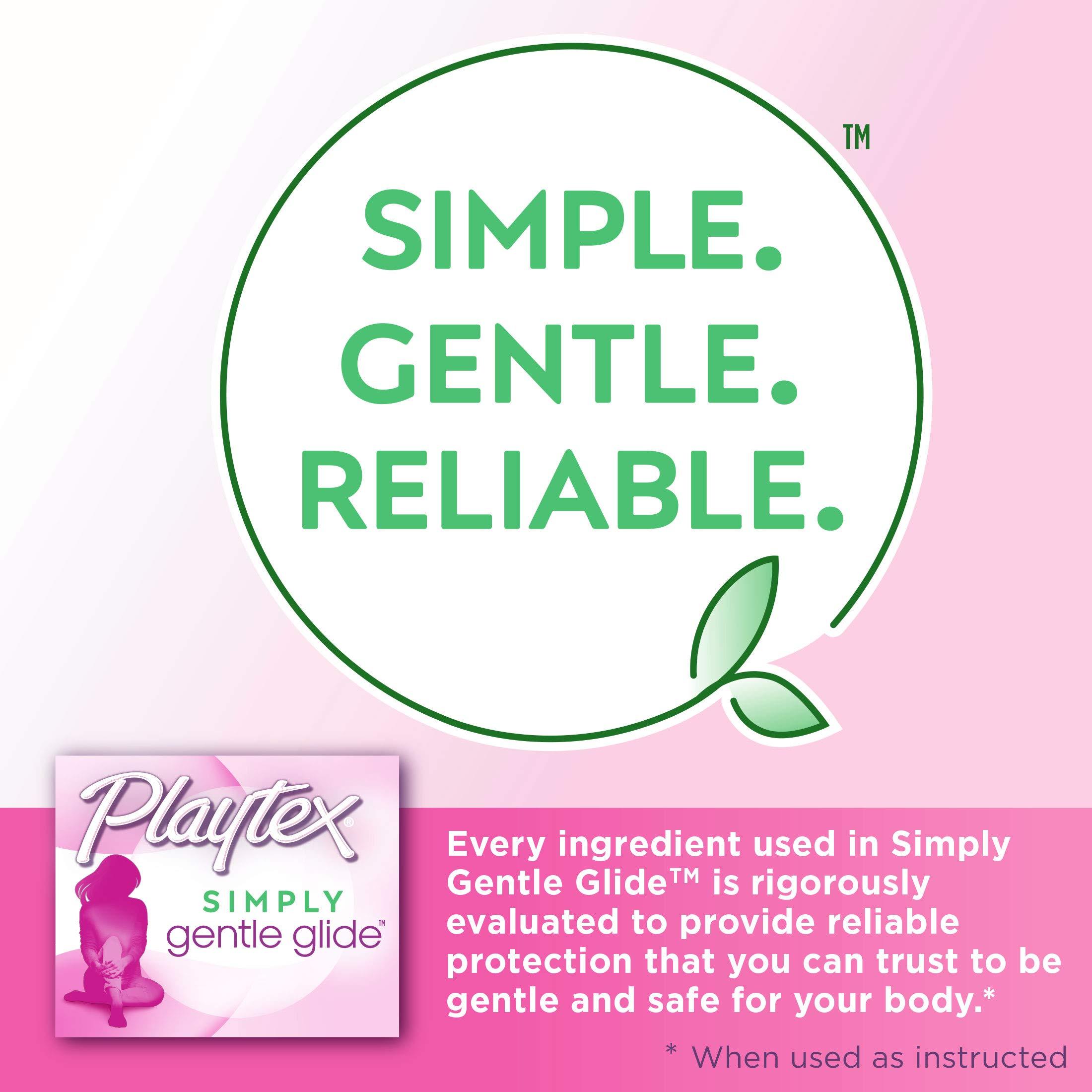 Playtex Playtex Gentle Glide Tampons with Triple Layer Protection, Ultra , Unscented - 36 Count