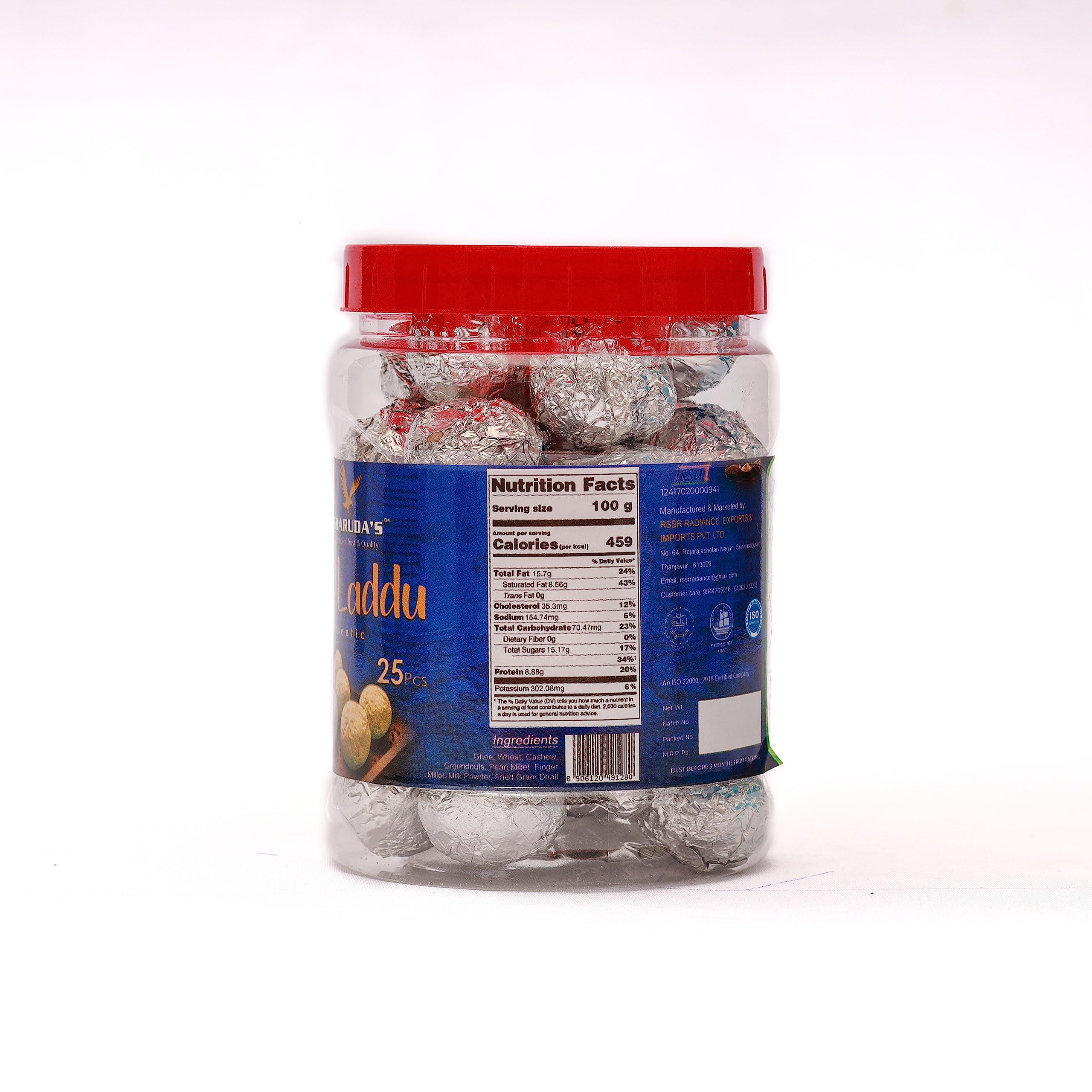 GHARUDA FOODS GHARUDA FOODS Millet Laddu_25 Pcs Mixed Millet