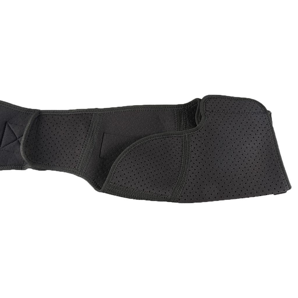 Generic Compression Double Shoulder Support Brace Shoulder Protector for Pain Ease and Injuries Prevention, Breathable