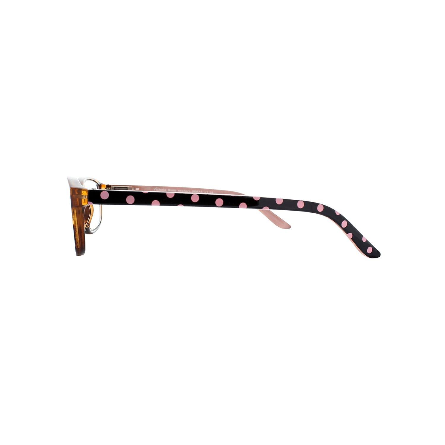 Select-A-Vision SAV Eyewear (Select-A-Vision) Victoria Klein Fashion Square Reading Glasses 9082 Pink, 2.75