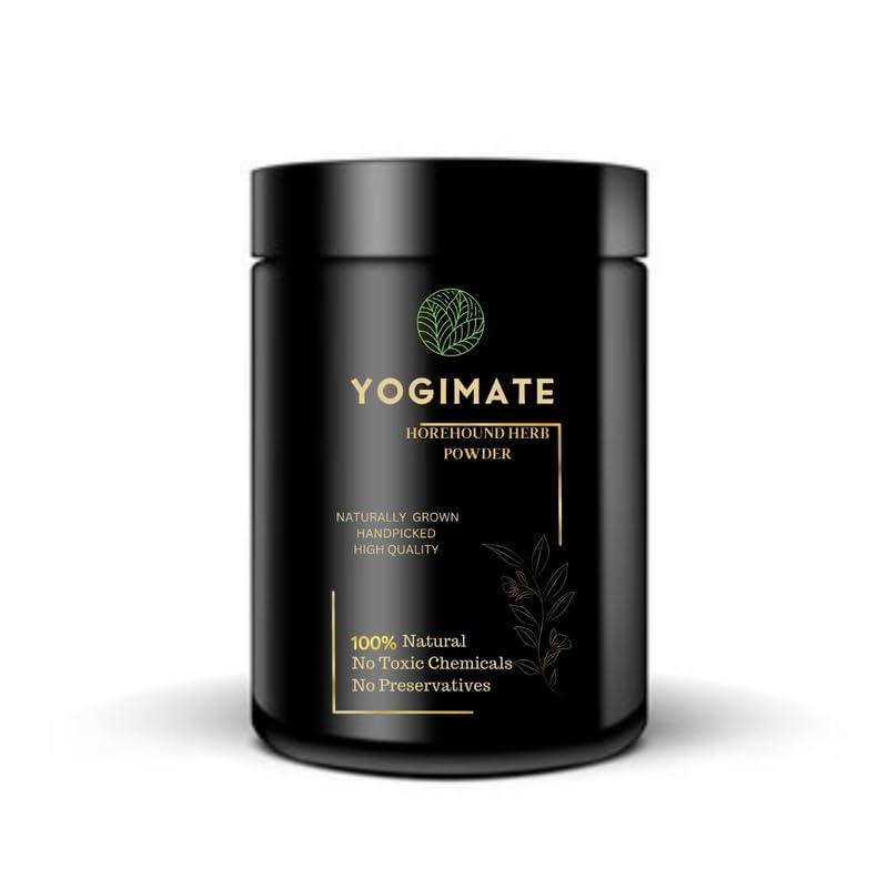 YOGIMATE YOGIMATE Horehound Herb Powder - Marrubium Vulgare Herba Powder - Pure & Natural (100 Grams)