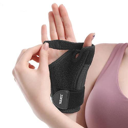 FDTY Thumb Brace Thumb Spica Splint for Arthritis, Tendonitis and More. Both Right Hand and Left Hand for Men and Women. Wrist, Hand, and Thumb Stabilizer Immobilizer. Trigger Thumbs Support Braces (Right)