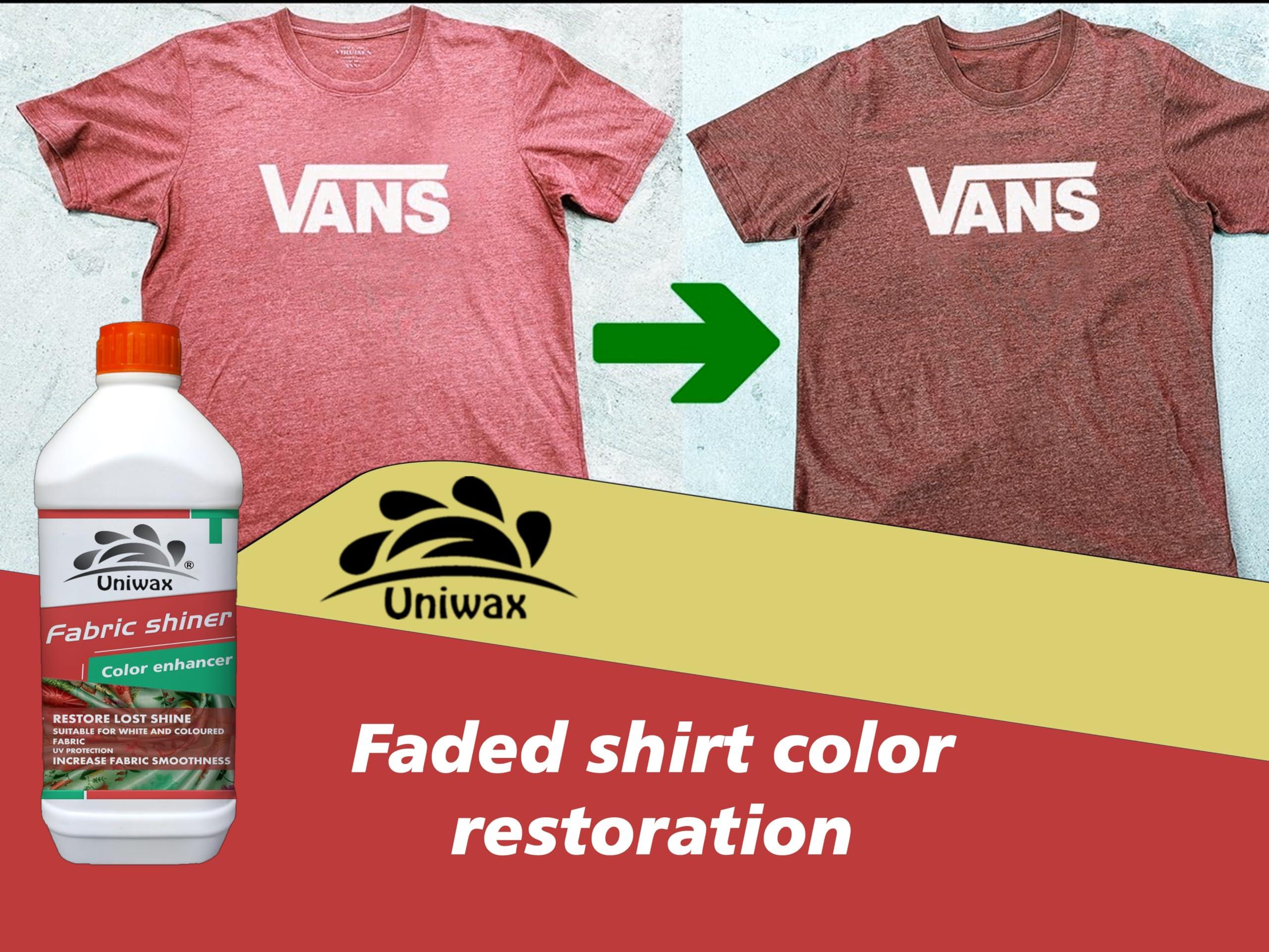 uniwax uniwax Fabric shiner, color enhancer, Saree polish Garment shine enhancer fabric finishing liquid 1kg