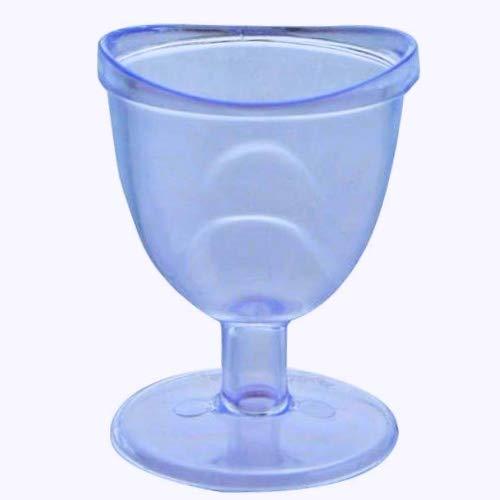Widely Pure Widely Pure Eye Wash Cup Non Toxic Transparent (Pack of 4) with user manual