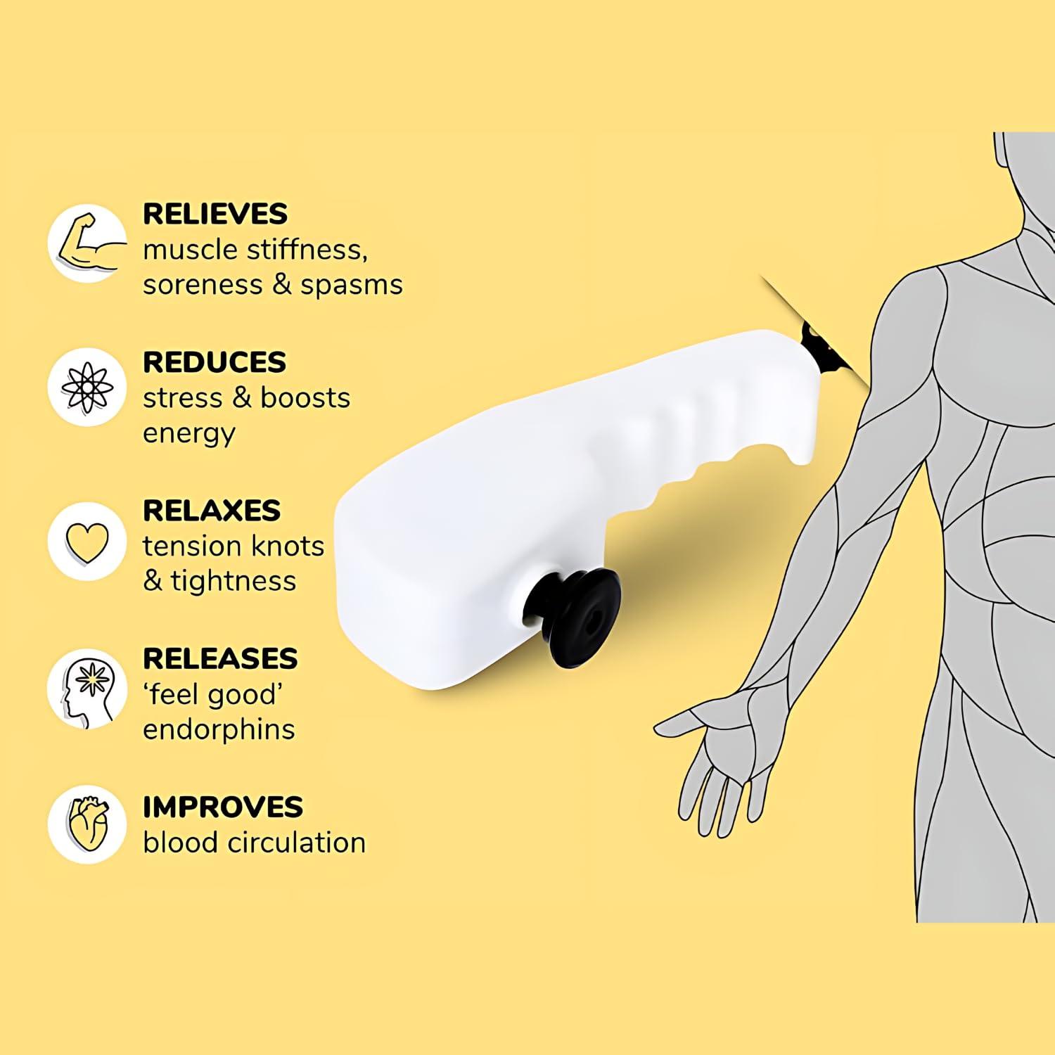Monarch bizcom impex Monarch bizcom impex Electric Full Body Magnetic Massager Includes 17 Versatile Attachments For Comprehensive Pain Relief And Muscle Relaxation, Ideal For Back, Neck, And Body Care