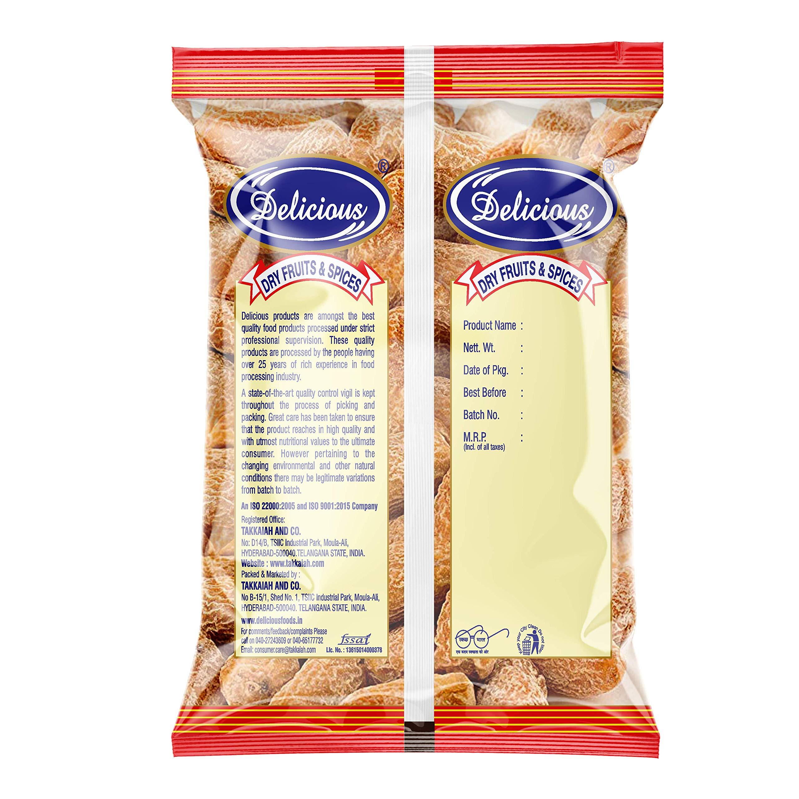 Delicious Delicious Dry Dates - Premium Dried Dates - 500G Pack - Perfect Snack For Energy Boost