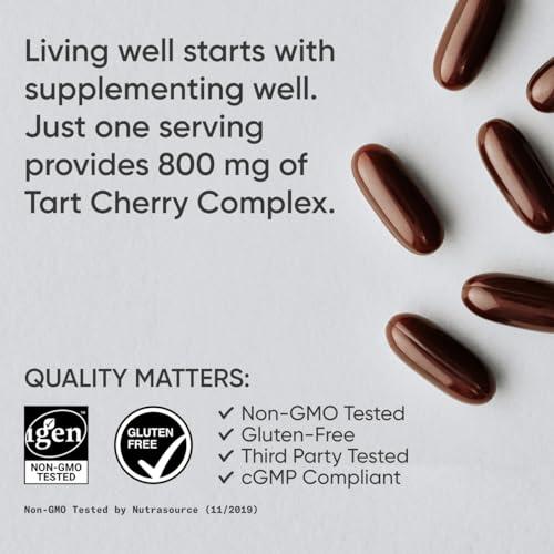 Sports Research Sports Research Tart Cherry Concentrate With Antioxidants & Flavonoids - 60 Liquid Softgels
