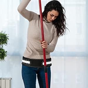 VDHJA VDHJA Sacroiliac SI Joint Hip Belt - Lower Back Support Brace for Men and Women - Hip Braces for Hip Pain Flexi Back Belt Sciatica Pelvis Lumbar Hip Pain Relief (Regular size)