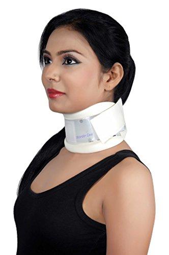 Wonder Care WC- Hard Cervical Collar Neck Support Brace for Neck Pain, Cervical Collar Used For Supporting, Immobilizing/Adjusting The Neck in The Flexion, Hard Cervical Neck Brace Reduce Neck Pain Size - XL
