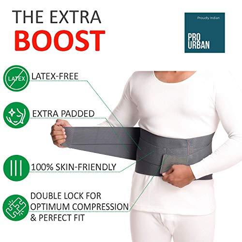 PROURBAN Contoured Lumbar Sacral (L.S.) Belt useful for Spondylitis