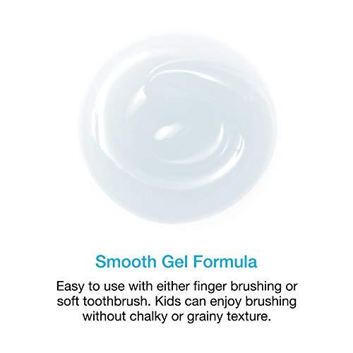 Rain Natural Products Rain Natural Baby Fluoride Free Kids Toothpaste Gel - Non Toxic Safe to Swallow Infant Toddler Tooth Paste, 2.8 Oz, Babies Training, Ages 6 to 12 months and Up Vitamin C Watermelon Toothpaste for Kids