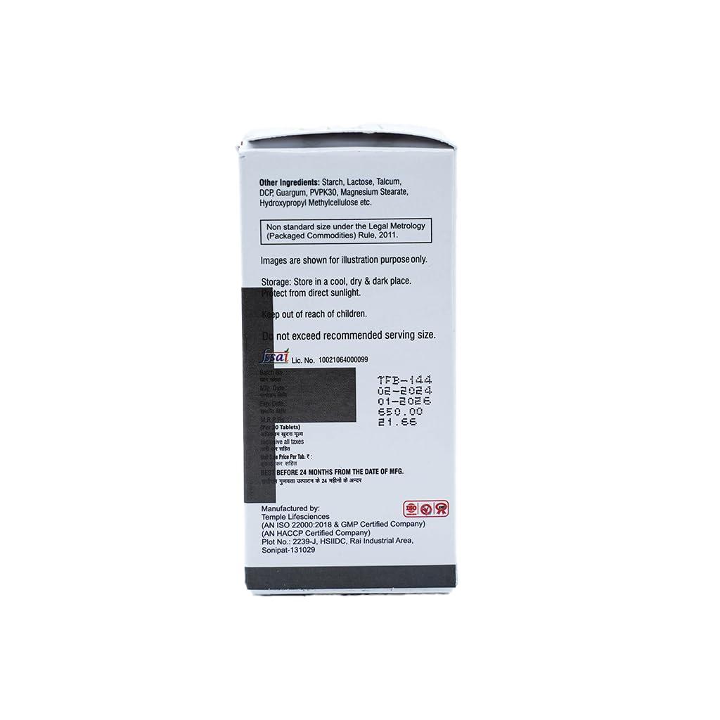 Recomate Recomate Liver Detox | Liver Detox Supplement For Men And Women | For Healthy Liver | Helps to Cleanse Liver