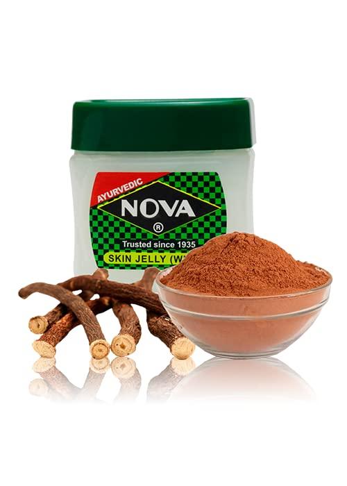 NOVA CREAM Nova Cream Combo Pack of Skin Jelly White x 2 + Ayurvedic Cream x 2 | Pack of 4