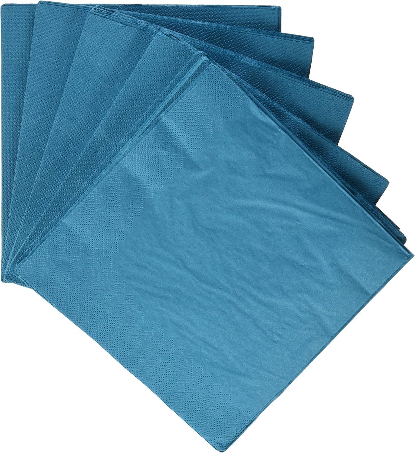 Ikea Ikea Fantastisk - Paper Napkin, Turquoise / 50 Pack / 50 Pack - 40X40 Cm