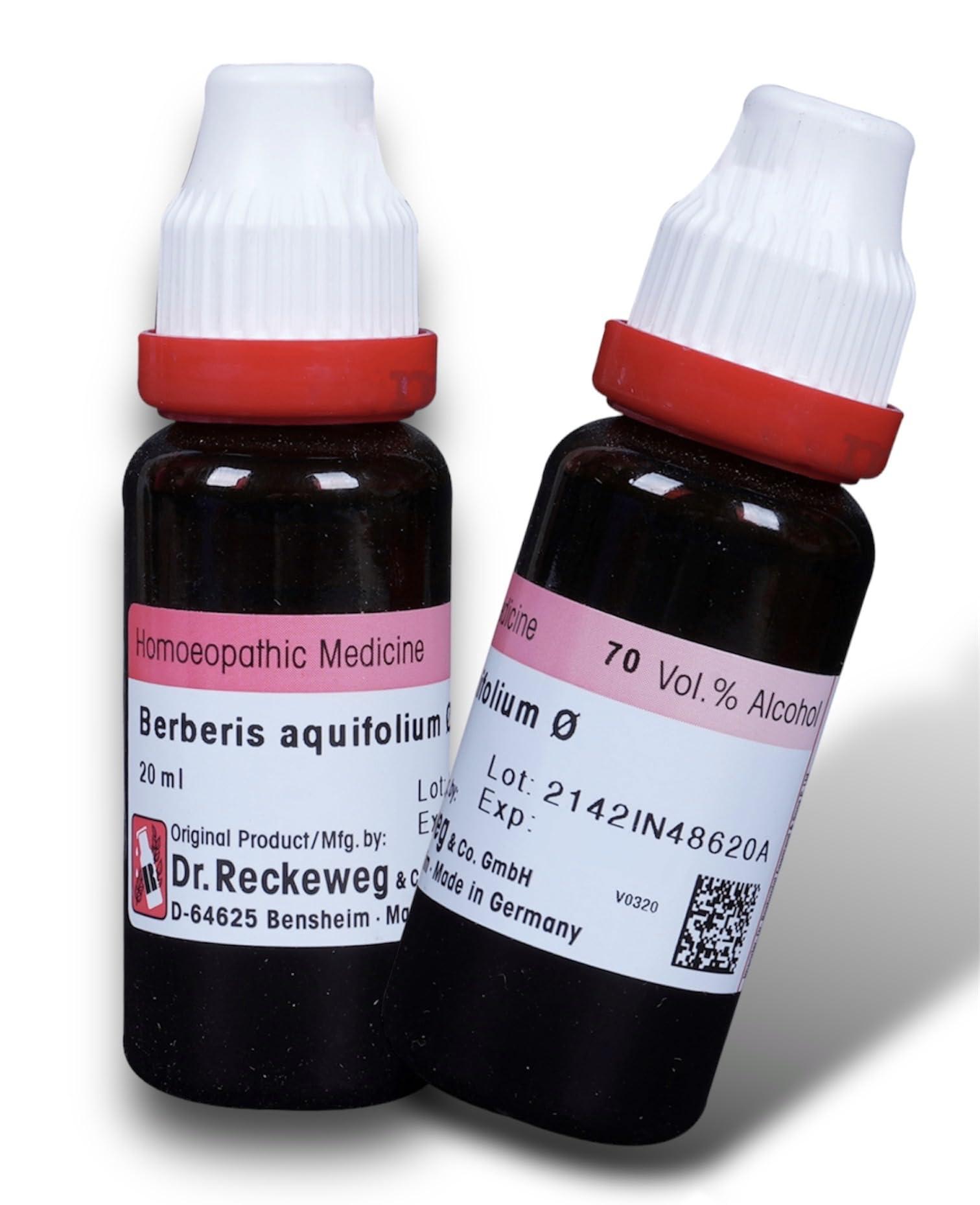 KRIG\'S Dr Reckeweg Berberis Aquifolium Q Mother Tincture 20ml - SET OF 1 Bottle