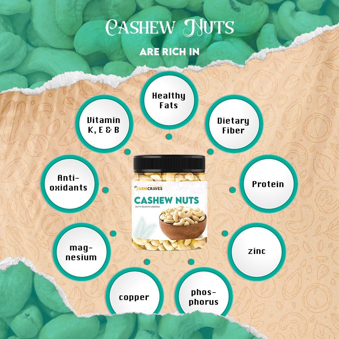 FARMCRAVES FARMCRAVES Premium Dry Fruits Combo Pack (1 Kg) | Whole Almond (250g) + Cashew (250g) + Raisin (250g) + Salted Pistachios (250g) | Healthy Dry Fruit Snack Combo