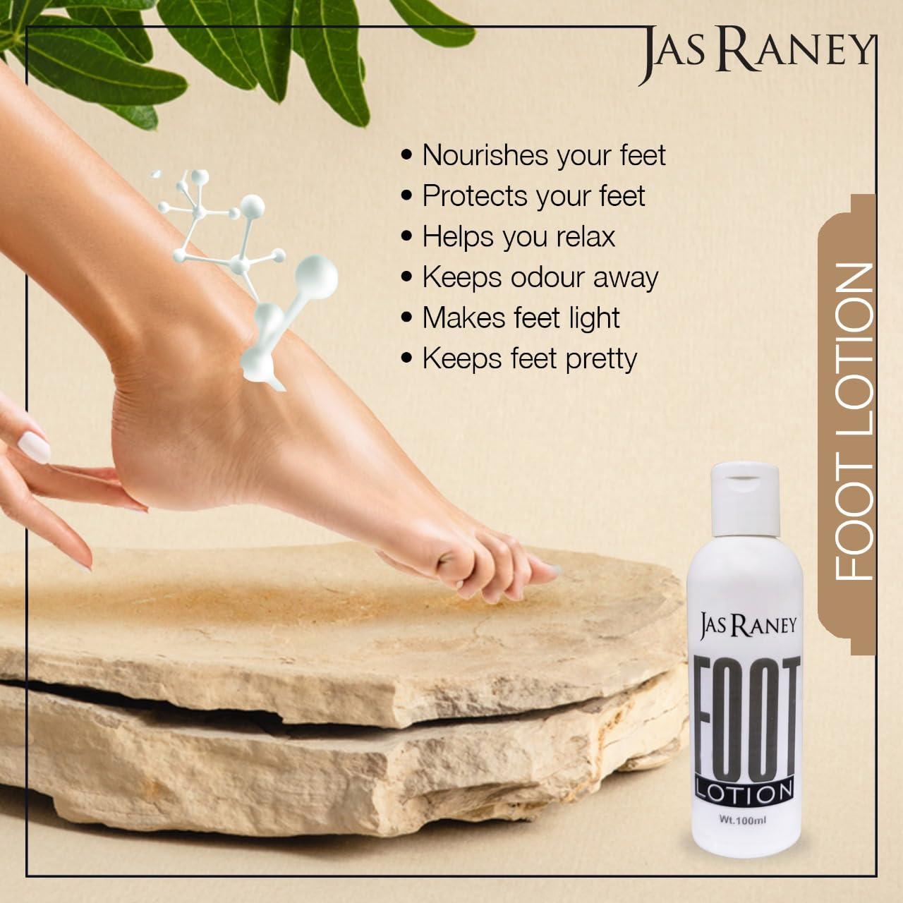 Jas Raney Foot Magic Moisturizing Foot Cream for Dry, Cracked Heels, Feet Moisturizer with Fragrance 100ml
