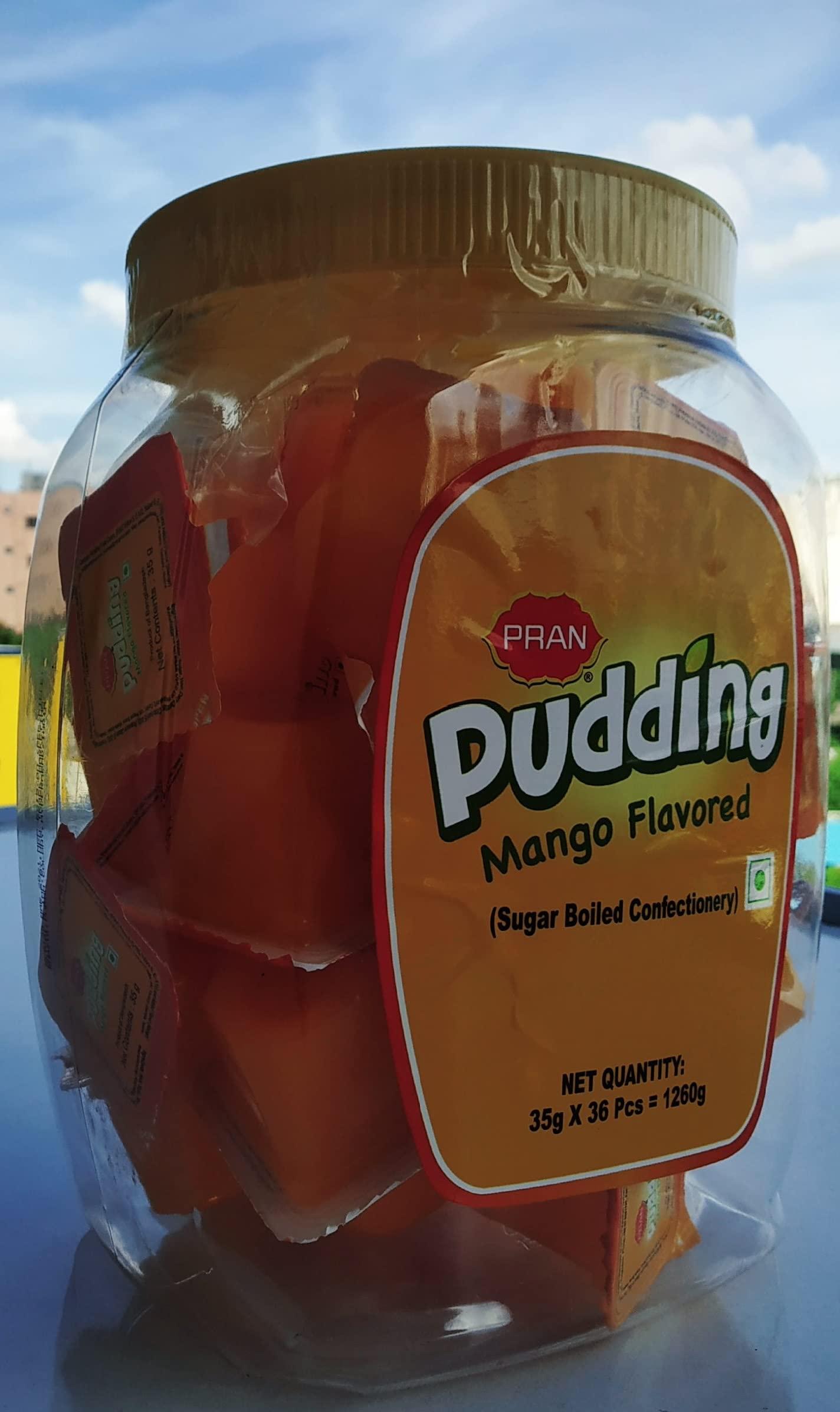 PRAN PRAN Pudding Mango Flavored 35gm X 36 Cups = 1260 gm