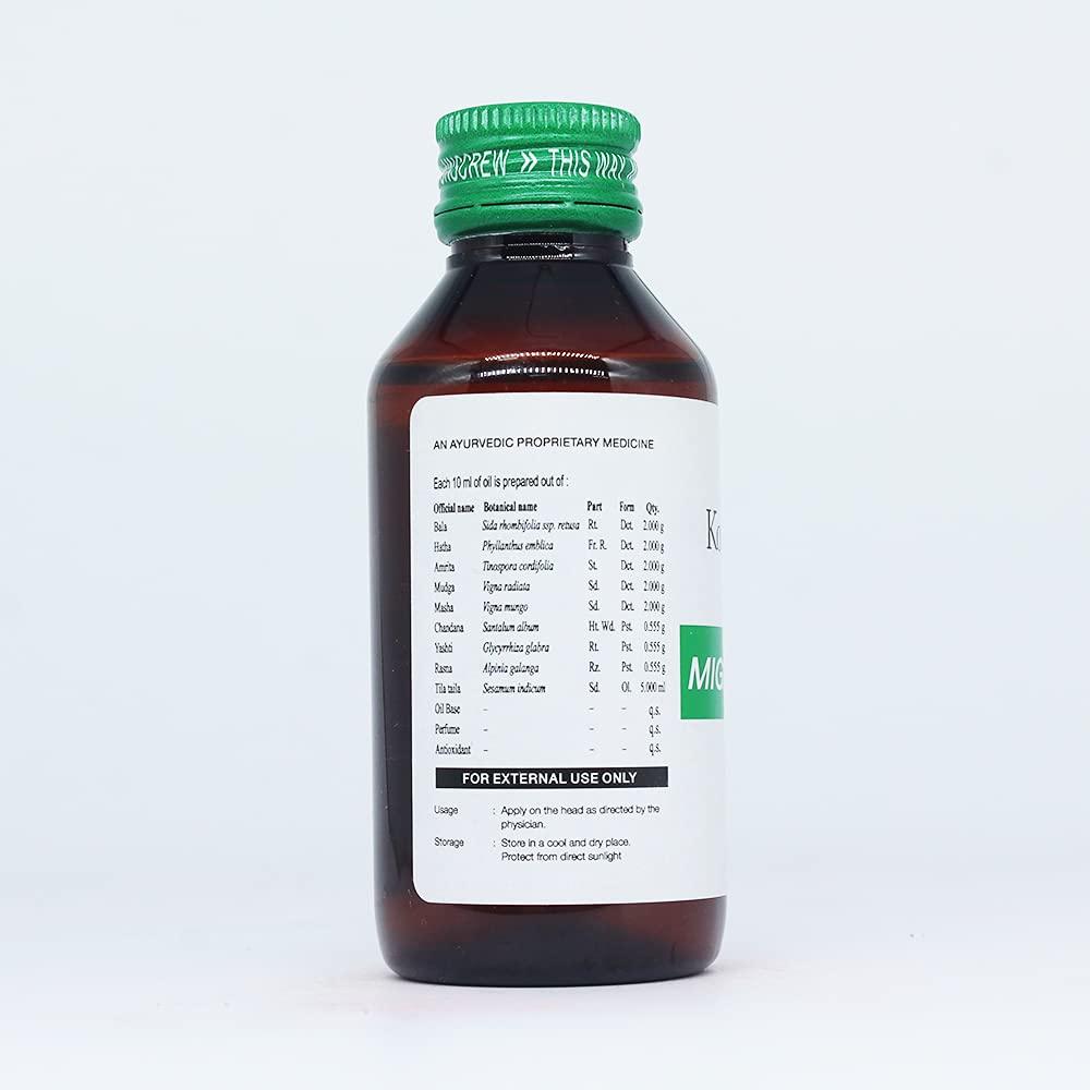 Golden Oldie Herbs Golden Oldie Herbs Migrakot Oil-100Ml,(Pack Of 2),Of Arya Vaidya Sala Kottakkal