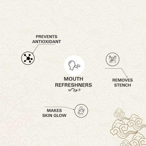 Fuzion Foodz Fuzion Foodz Silver Khus Supari - Mouth Freshener- Sliver Coated Soft Supari Mukhwas - 55 g Each - Pack of 4 (55 g x 4)