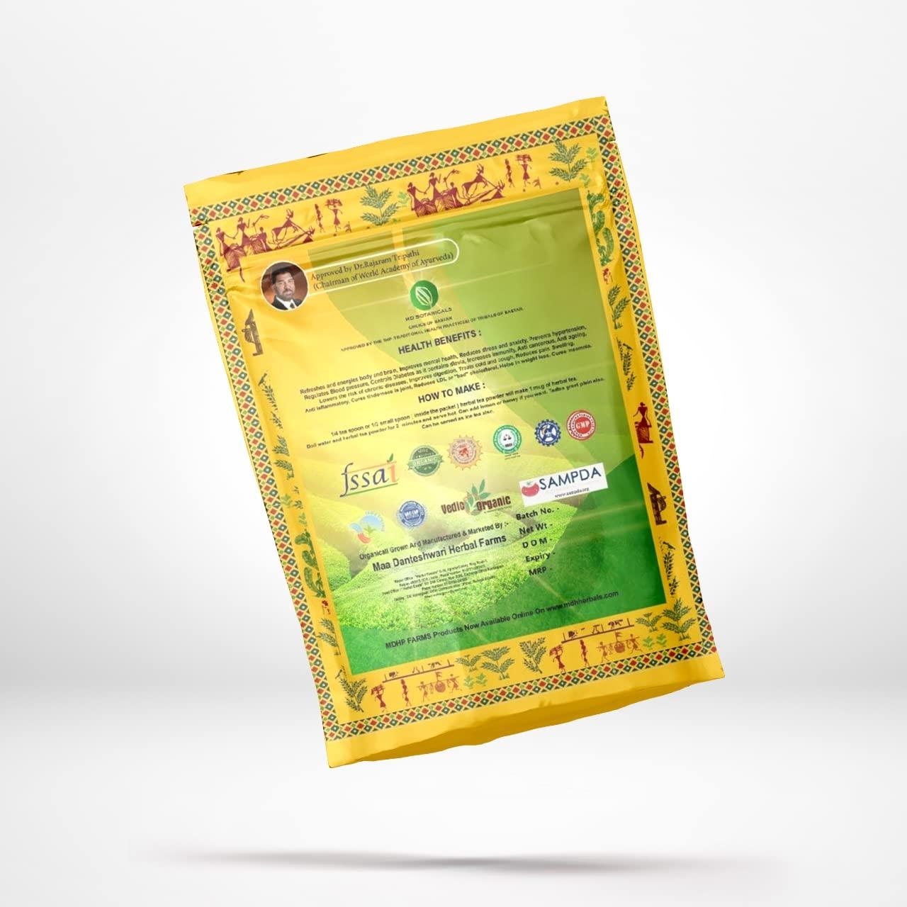 MD Botanicals Herbal Tea (40gm), Maa Danteshwari Herbal Farm's 100% Natural Organic