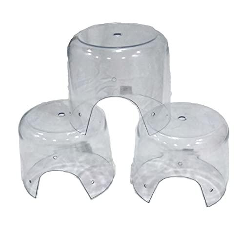 STEPWELL STEPWELL Oxygen Hood (Medium) for Newborn baby, Pediatric, NICU with Clear View for, Clinics, hospitals & Nursing Homes