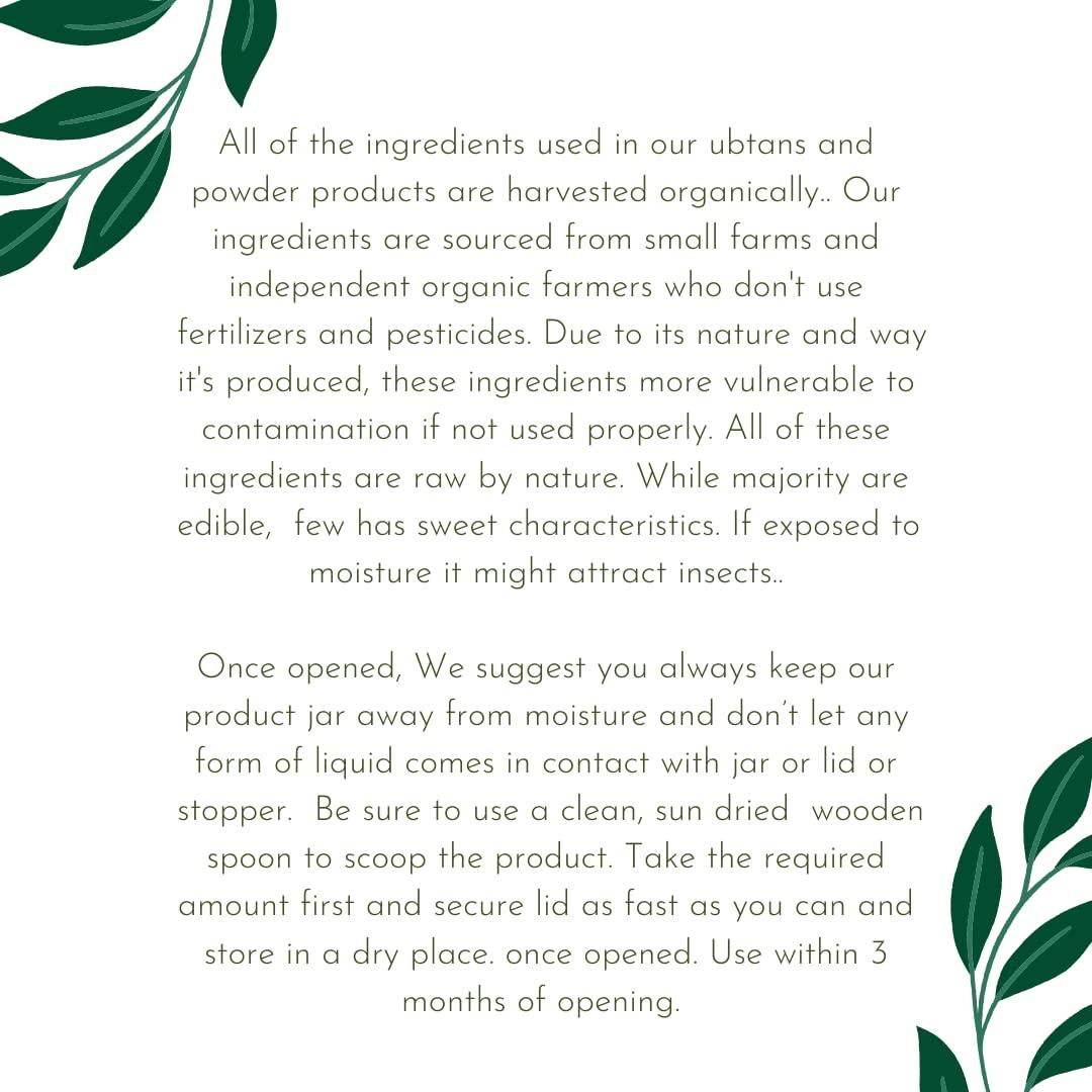 SHESHA NATURALS SHESHA NATURALS Ayurveda Kasturi Manjal (Wild/ Musk/ White Kasturi Turmeric Powder) Natural From Kerala Combo, White Turmeric, 25g, Rose Water Glass Bottle