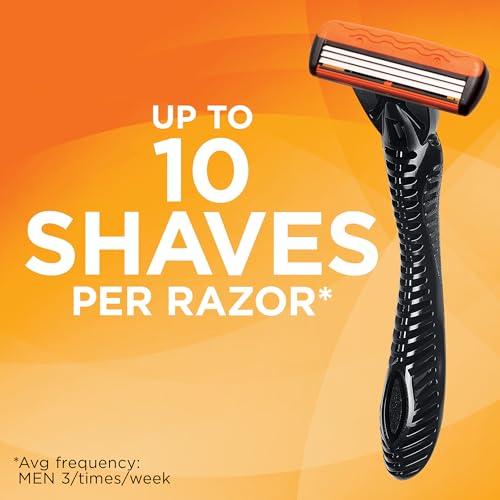 BIC BIC Hybrid 3 Comfort Disposable Razor, Men, 12-Count