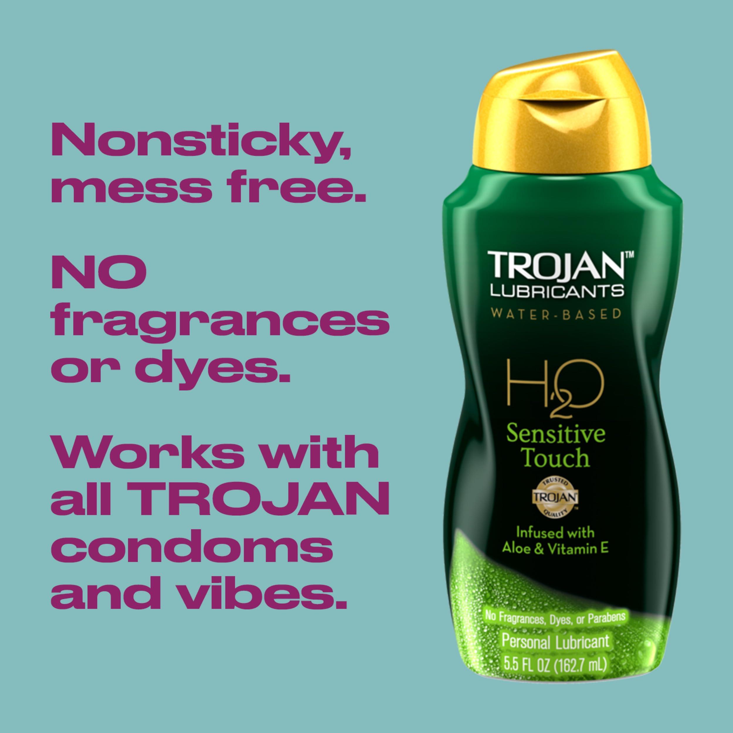 TROJAN H2O Sensitive Touch Lubricant 5.5oz by Trojan