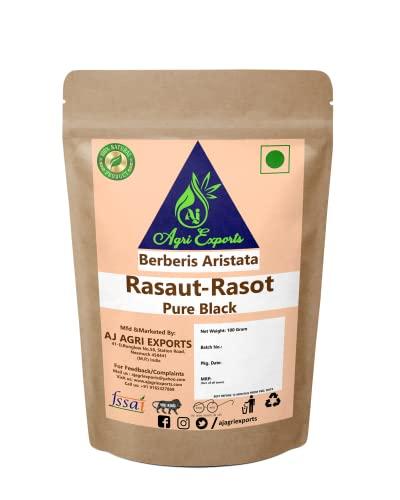 AJ AGRI EXPORTS AJ AGRI EXPORTS Rasot - Rasaut - Rasont - Shudh Rasot - Shudh Rasont - Daru Haldi Ki Rasot - Black Rasot - Berberis Aristata - (100Gram)